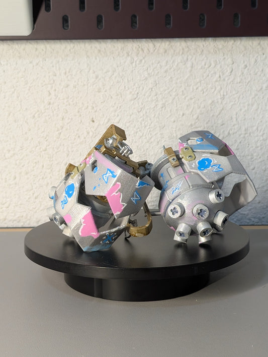 Granada decorativa 3D de Jinx inspirada en League of Legends