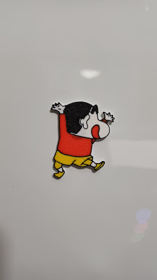 Imán 3D de Shin Chan