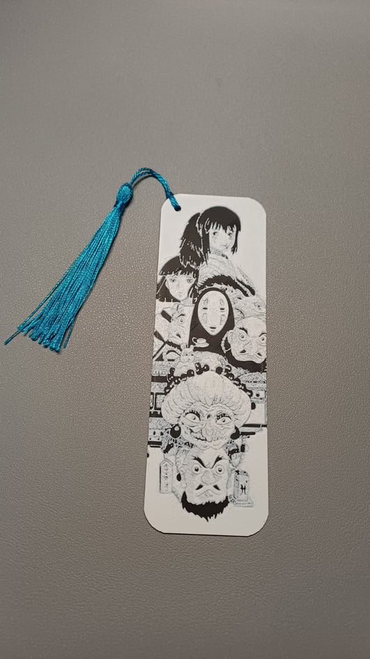 Marcapáginas 3D de El viaje de Chihiro inspirado en Studio Ghibli